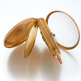 Gold Swiss quarter repeating verge pocket watch Circa 1820 Gold Swiss quarter repeating verge pocket watch Circa 1820