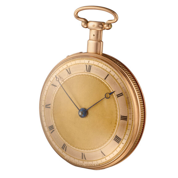 A rare Swiss repeating verge with carillon strike Circa 1810 A rare Swiss repeating verge with carillon strike Circa 1810