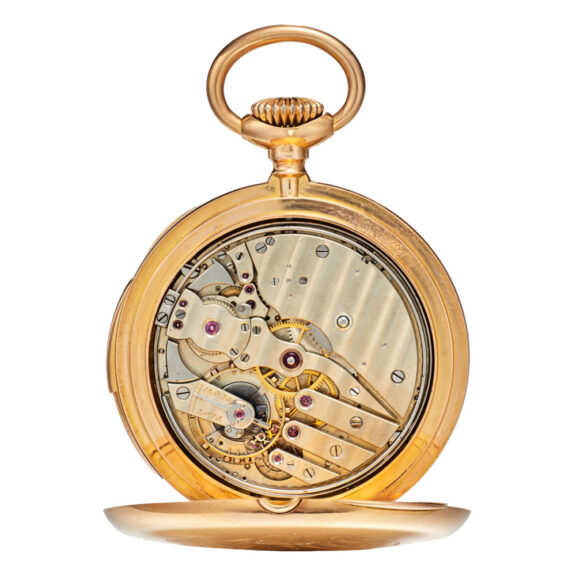 Swiss gold minute repeating watch by Patek Philippe Circa 1888 Swiss gold minute repeating watch by Patek Philippe Circa 1888