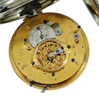 French historically double sided pocket watch Circa 1790