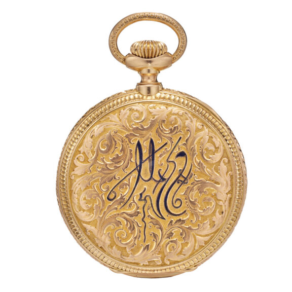Swiss gold historical perpetual calendar watch Circa 1868-1870 Swiss gold historical perpetual calendar watch Circa 1868-1870