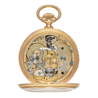 Swiss gold historical perpetual calendar watch Circa 1868-1870