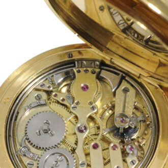 Important Swiss gold complicated full hunter watch Circa 1882