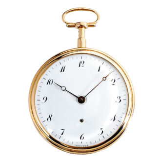 French 20k gold quarter repeating pocket watch Circa 1802