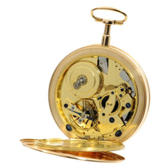 French 20k gold quarter repeating pocket watch Circa 1802