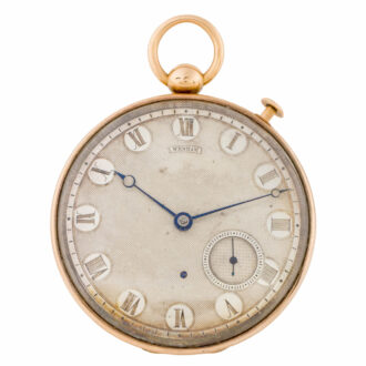 French 18 Carat gold quarter repeating pocket watch Circa 1820