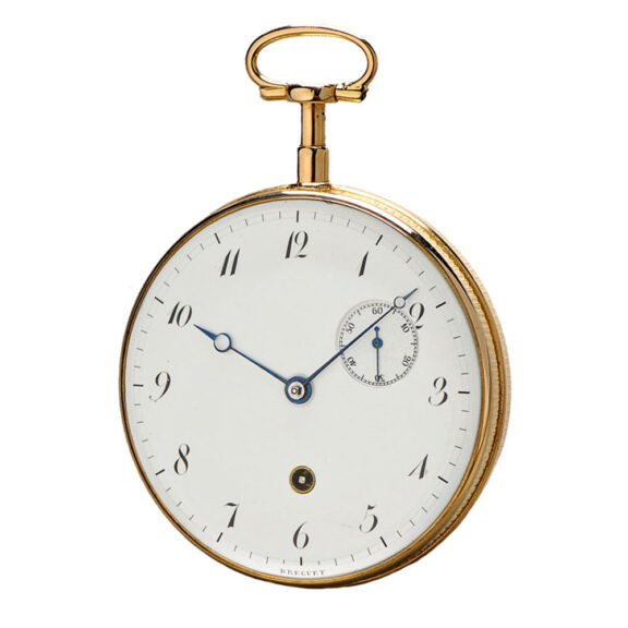 French gold repeater with jumping hours watch Circa 1802