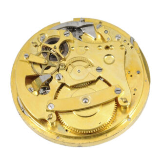 French gold repeater with jumping hours watch Circa 1802