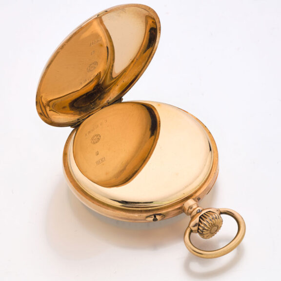 Swiss 14k gold keyless wind open faced lever watch Circa 1915 Swiss 14k gold keyless wind open faced lever watch Circa 1915