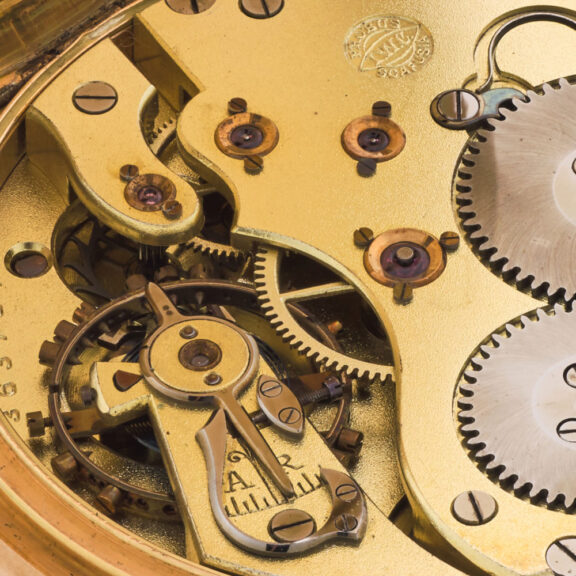 Swiss 14k gold keyless wind open faced lever watch Circa 1915 Swiss 14k gold keyless wind open faced lever watch Circa 1915