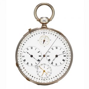 Swiss lever watch with four horological complications Circa 1850