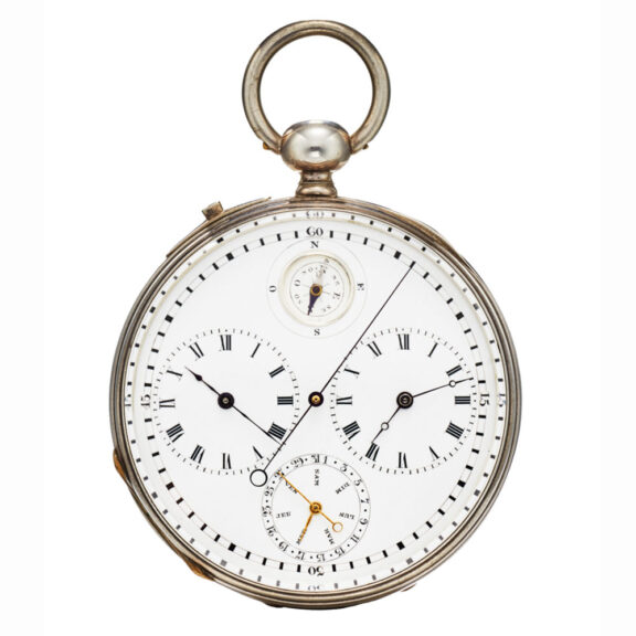 Swiss lever watch with four horological complications Circa 1850
