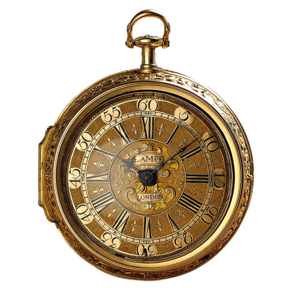 English heavy, large pair cased repeating verge watch Circa 1730