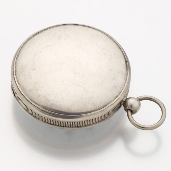 Fine Swiss silver open faced verge pocket watch Circa 1810 Fine Swiss silver open faced verge pocket watch Circa 1810
