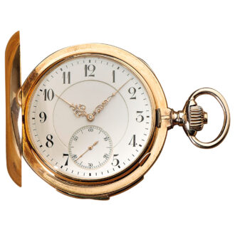 German exquisite minute repeating pocket watch Circa 1890