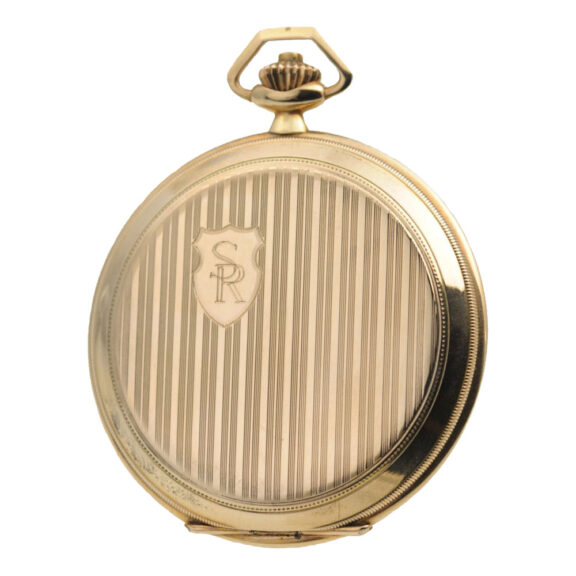 German gold rewindable lever pocket watch Circa 1920 German gold rewindable lever pocket watch Circa 1920