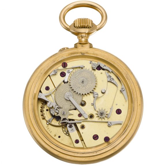 Swiss double dialled calendar watch with moon phases Circa 1890 Swiss double dialled calendar watch with moon phases Circa 1890