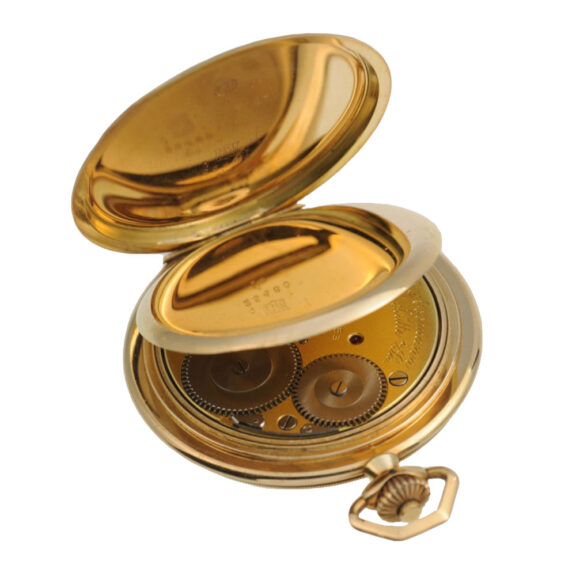German gold rewindable lever pocket watch Circa 1920 German gold rewindable lever pocket watch Circa 1920