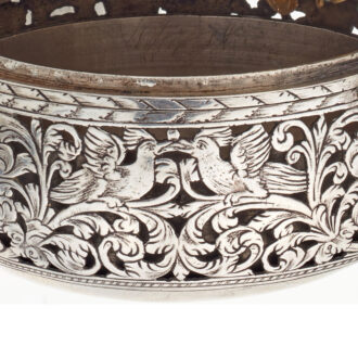 German silver pair cased hour repeating verge Circa 1690