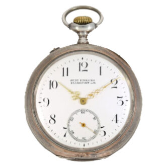German silver Kaiser Wilhelm presentation watch Circa 1898