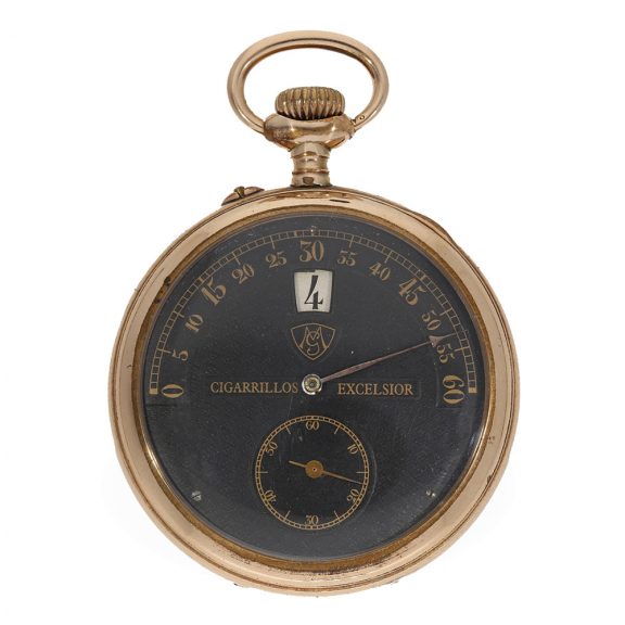 Swiss gold filled pocket watch based on the ‘Modernista’ patent Circa 1900