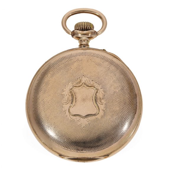 Swiss gold filled pocket watch based on the ‘Modernista’ patent Circa 1900 Swiss gold filled pocket watch based on the ‘Modernista’ patent Circa 1900
