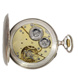 German silver Kaiser Wilhelm presentation watch Circa 1898