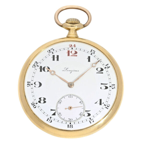 A Swiss open face lever pocket watch Circa 1920