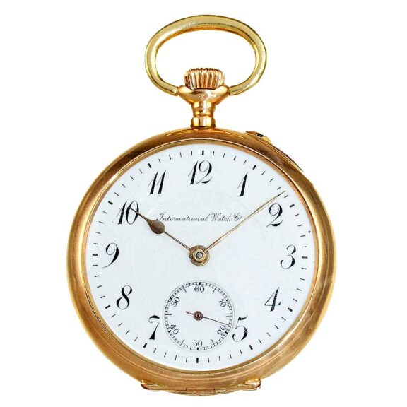 Swiss heavy ladies' watch in very beautiful condition Circa 1910