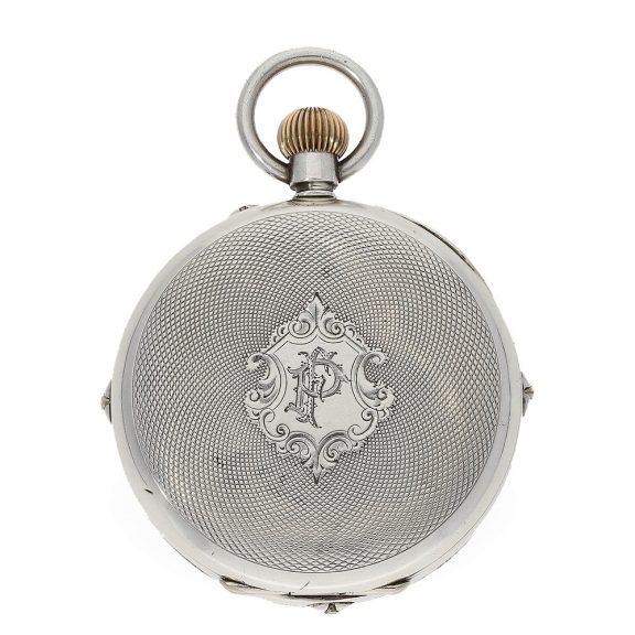 Unusual English Swiss pocket watch with calendar Circa 1900 Unusual English Swiss pocket watch with calendar Circa 1900
