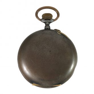 French gunmetal military 24 hour navigation watch Circa 1905 French gunmetal military 24 hour navigation watch Circa 1905