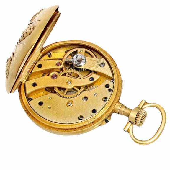 Swiss fine Art Nouveau gold ladies watch Circa 1900 Swiss fine Art Nouveau gold ladies watch Circa 1900