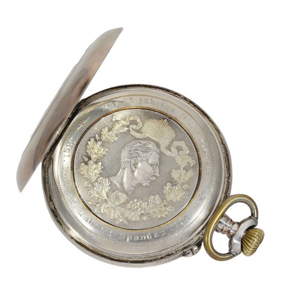 Swiss imperial presentation watch with Kaiser Wilhelm portrait Circa 1914 Swiss imperial presentation watch with Kaiser Wilhelm portrait Circa 1914