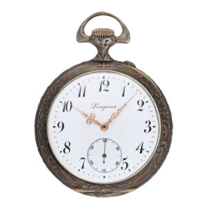 Swiss silver relief cased Eidgenössisches Schützenfest watch Circa 1910