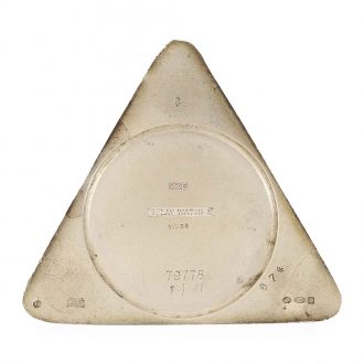 Fine Swiss silver Masonic watch with original box Circa 1930