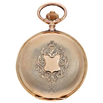 Swiss pocket watch in Glashütte way of construction Circa 1900