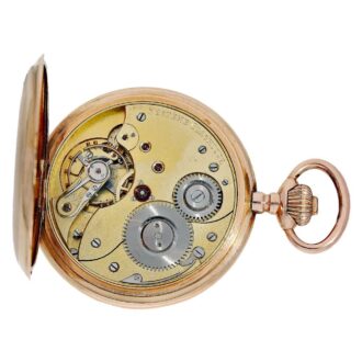Swiss pocket watch in Glashütte way of construction Circa 1900