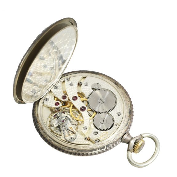 Swiss silver marksman's watch “Tir Cantonal Vaudois 1928” Circa 1928 Swiss silver marksman's watch “Tir Cantonal Vaudois 1928” Circa 1928