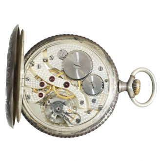 Swiss silver marksman's watch “Tir Cantonal Vaudois 1928” Circa 1928