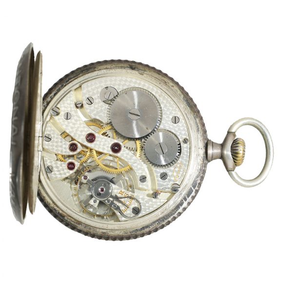Swiss silver marksman's watch “Tir Cantonal Vaudois 1928” Circa 1928 Swiss silver marksman's watch “Tir Cantonal Vaudois 1928” Circa 1928