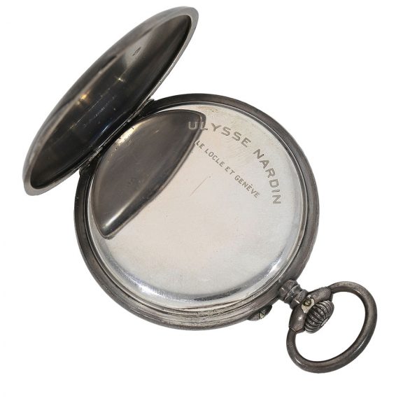 Swiss military pocket watch in original silver case Circa 1918 Swiss military pocket watch in original silver case Circa 1918