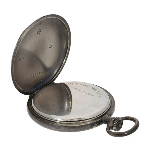 Swiss military pocket watch in original silver case Circa 1918 Swiss military pocket watch in original silver case Circa 1918