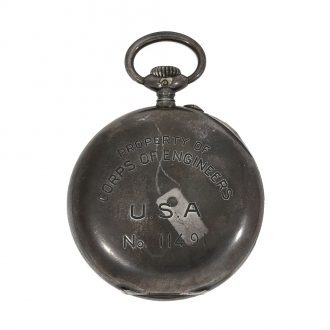 Swiss military pocket watch in original silver case Circa 1918 Swiss military pocket watch in original silver case Circa 1918