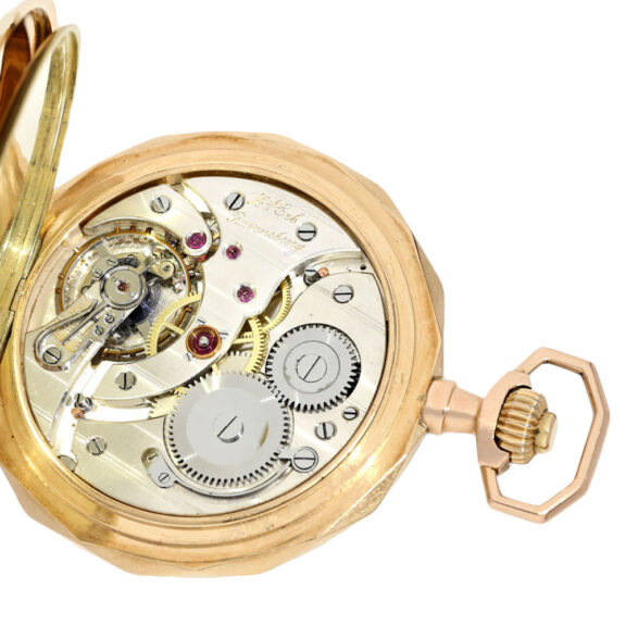 A gold German rare and decorative Guilloche Circa 1914 A gold German rare and decorative Guilloche Circa 1914