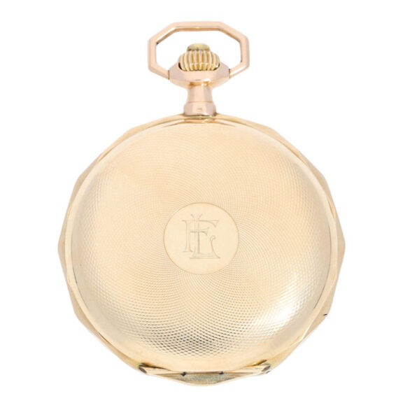 A gold German rare and decorative Guilloche Circa 1914 A gold German rare and decorative Guilloche Circa 1914