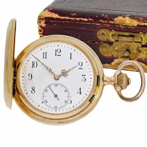 Swiss watch with Ankerchronometer system Glashütte Circa 1900