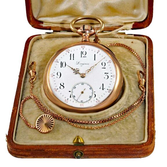Swiss gentlemen's pocket watch with rare movement circa 1910 Swiss gentlemen's pocket watch with rare movement circa 1910