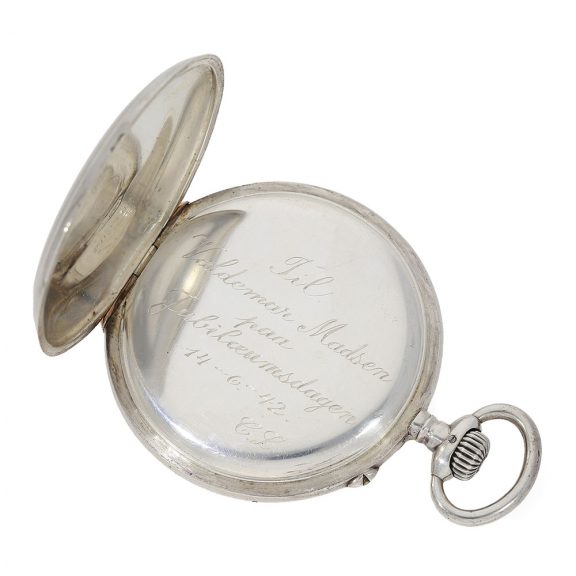 German large Glashütte silver gold precision pocket watch Circa 1920 German large Glashütte silver gold precision pocket watch Circa 1920