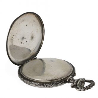 Swiss silver Masonic cylinder pocket watch Circa 1900 Swiss silver Masonic cylinder pocket watch Circa 1900