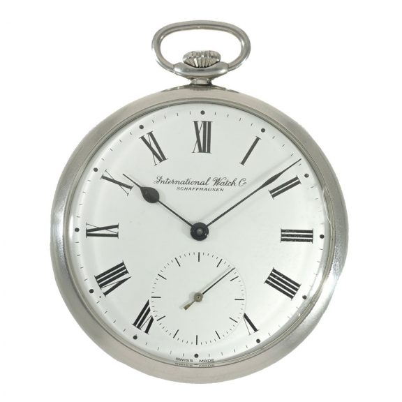Fine Swiss staybrite steel lever precision pocket watch Circa 1970 Fine Swiss staybrite steel lever precision pocket watch Circa 1970